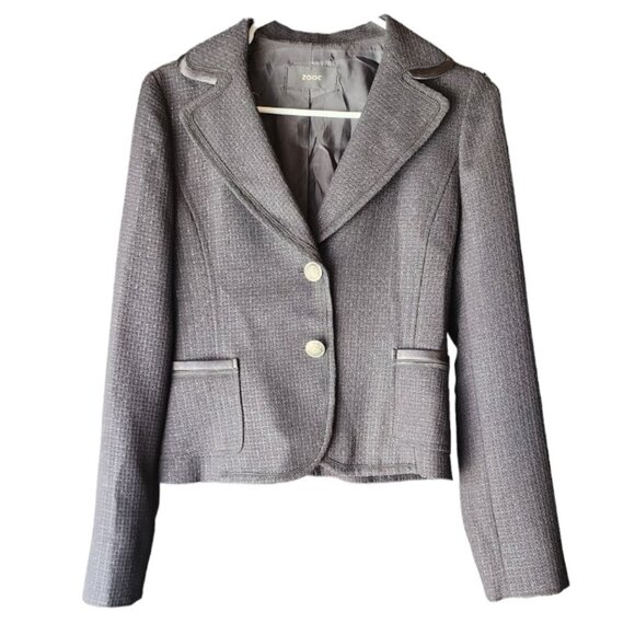 ZOOC Jackets & Blazers - ZOOC Textured Blazer Black L (Asian Sizing)
